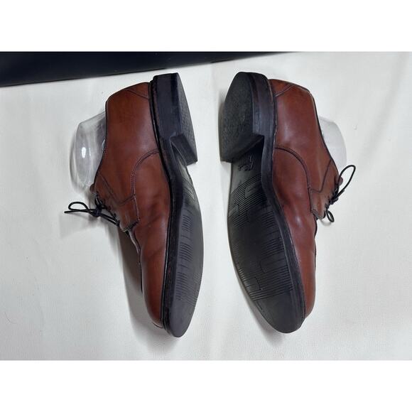 Allen Edmonds Ashton Shoes Mens 8 D Chili Brown Split Toe Derby Dress Leather main image 9